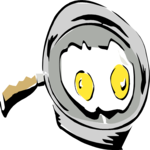 Sunny Side Up in Pan Clip Art