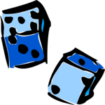 Dice 12 Clip Art