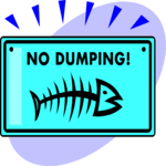 No Dumping! Clip Art