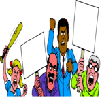 Protest 2 Clip Art