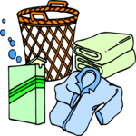 Laundry 3 Clip Art