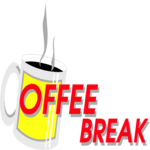 Coffee Break 2 Clip Art