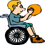 Basketball Player 05 Clip Art