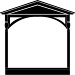 Front Porch Frame Clip Art