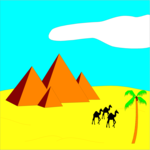 Pyramids 2 Clip Art