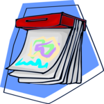 Note Pad 4 Clip Art