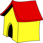 Dog House 1 Clip Art