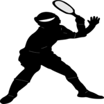 Racquetball - Player 2 Clip Art