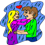 Couple in Rain 3