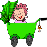 Baby in Stroller 1