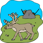 Eskimos Hunting 2 Clip Art