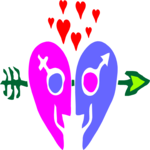 In Love Symbol 3 Clip Art