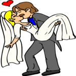 Bride & Groom 47 Clip Art