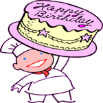 Happy Birthday Chef Clip Art