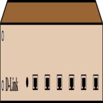 D-Link 100BaseTx Clip Art