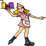 Waitress on Skates