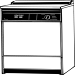 Dishwasher 2 Clip Art