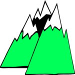 Mountains 059 Clip Art