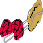 Tongs & Mit Clip Art