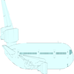 Plane 078 Clip Art