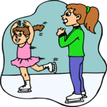 Ice Skating 19 Clip Art