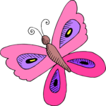 Butterfly 150 Clip Art