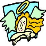 Angel 06 Clip Art