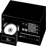 CD Player 05 Clip Art