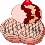 Ice Cream & Waffle Cone