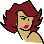 Woman with Attitude Clip Art