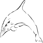 Dolphin 1 Clip Art