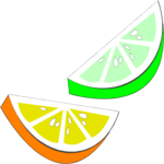 Lemon & Lime 4 Clip Art