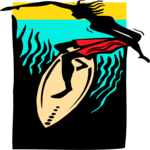 Surfer 44 Clip Art