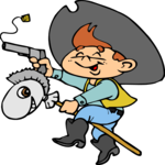 Cowboy Kid 3 Clip Art