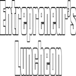 EntrepreneurÌs Luncheon Clip Art