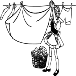 Hanging Clothes 1