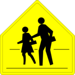 School - Pedestrians Clip Art