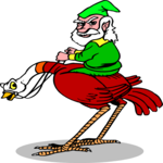 Elf Riding Bird 2
