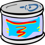 Tuna Can 2 Clip Art