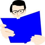 Man Reading Book