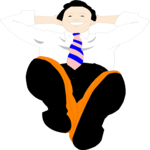 Relaxed 3 Clip Art