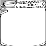 Halloween Deal Frame