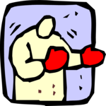 Boxer 11 Clip Art