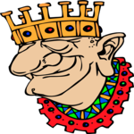 King - Face 2 Clip Art