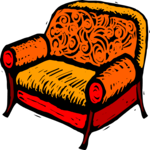 Love Seat 1 Clip Art