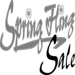 Spring Fling Sale Clip Art