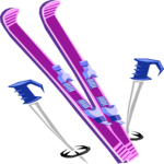 Skiing - Equipment 5 Clip Art