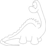 Dinosaur 05 Clip Art