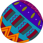 Decorated Egg 1 Clip Art