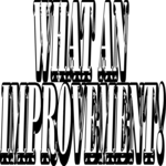 What an Improvement!